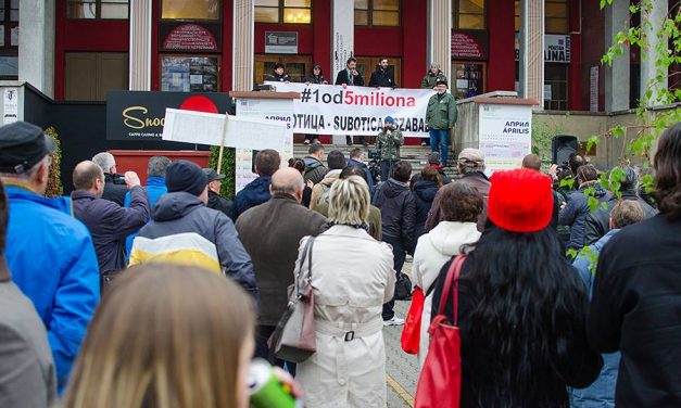 Szabadka: Pénteken koncert és tüntetés a Jadran előtt
