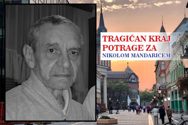 Holtan találták meg a szabadkai idős férfit