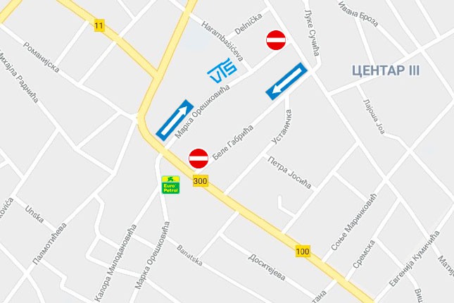 Szabadka: Egyirányúvá válik több utca szombattól