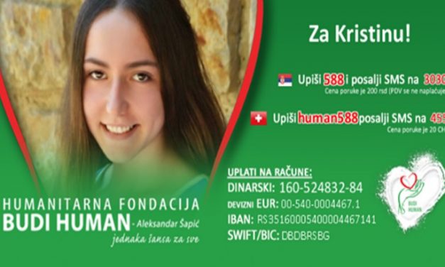 Segítsünk, hogy Kristina újra járni tudjon!