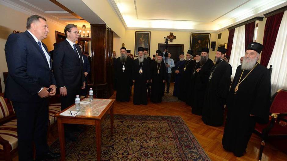 Irinej pátriárka: Vučić hősiesen harcol Koszovóért