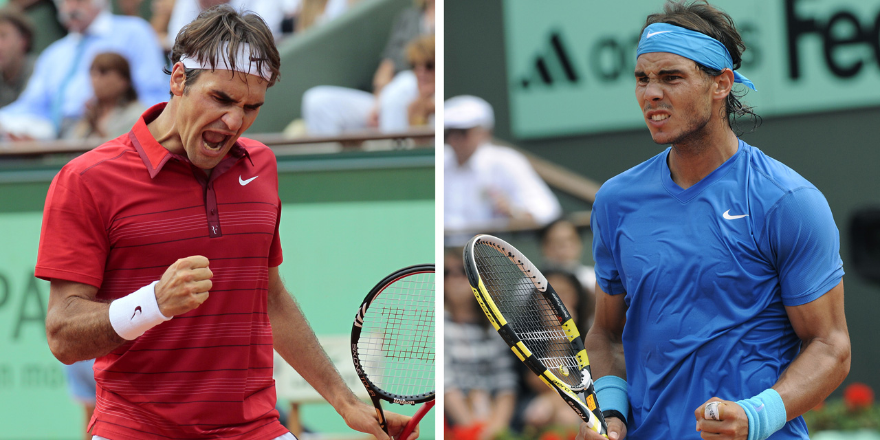 Federer–Nadal az elődöntőben