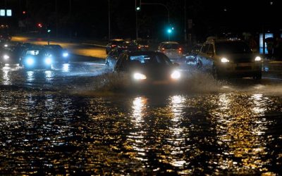 Tízezer háztartás van áram nélkül Vajdaságban az esőzések miatt