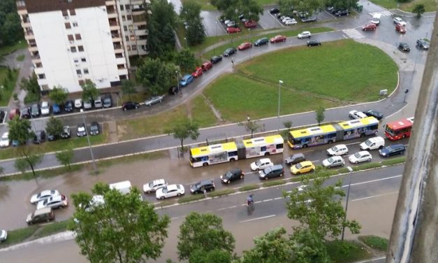 <span class="entry-title-primary">Belgrád: Fél óra alatt egyhavi csapadékmennyiség hullott</span> <span class="entry-subtitle">A Borča városrészben száz liter esett négyzetméterenként</span>