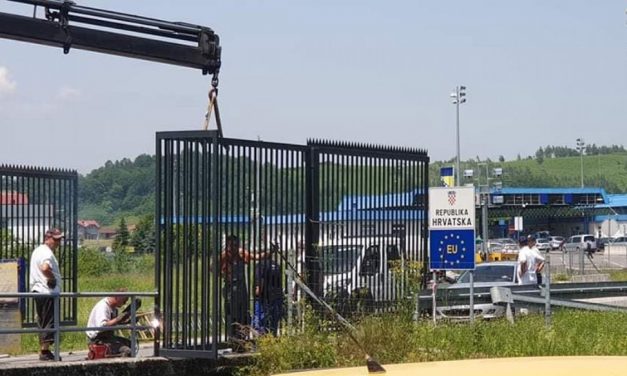 Horvátország kerítést épített Boszniával közös határán