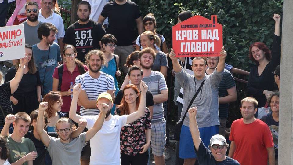 Erőszakellenes tüntetést tart kedden Újvidéken a Krov nad glavom szervezet