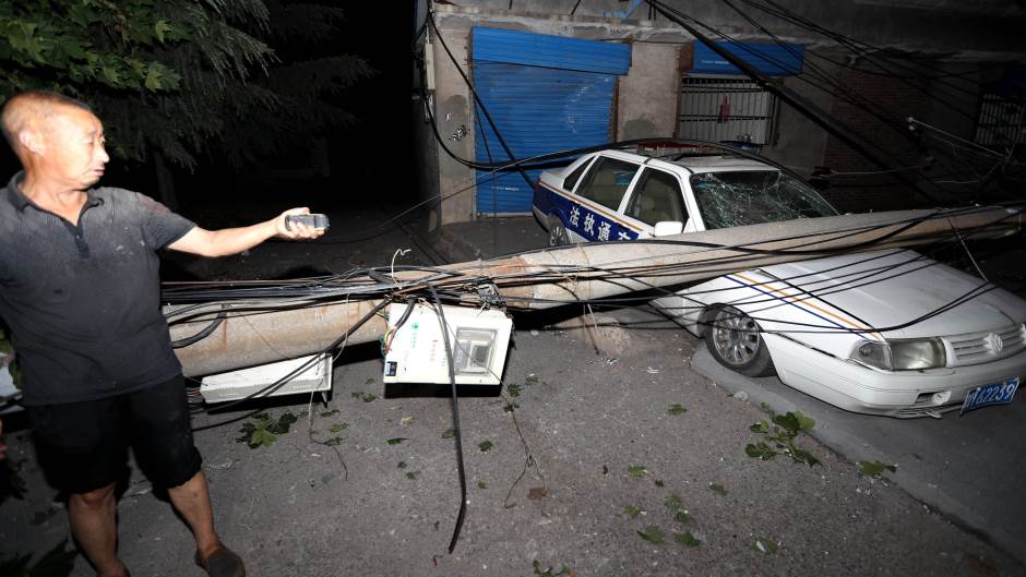Nagy erejű robbanás történt egy gázüzemben Közép-Kínában