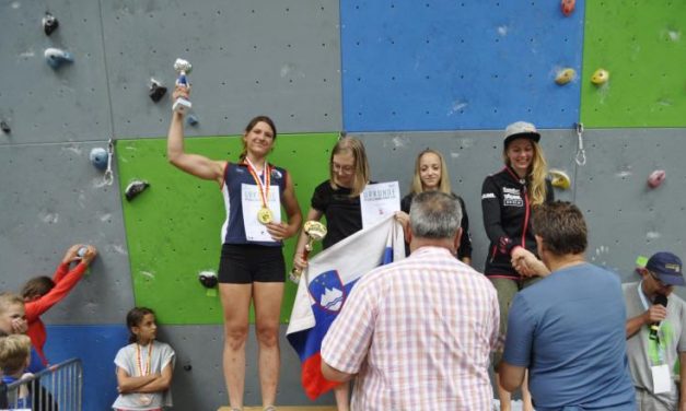 A szabadkai Bognár Nóra sikere a Petzen Climbing Trophyn