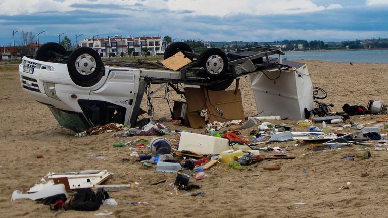 Görögországi vihar: Szerbiai kislány is van a sérültek között