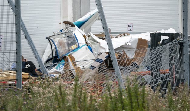 Lezuhant egy kisrepülő Németországban