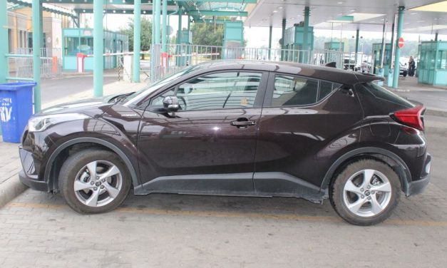 Körözött Toyotát fogtak Röszkénél