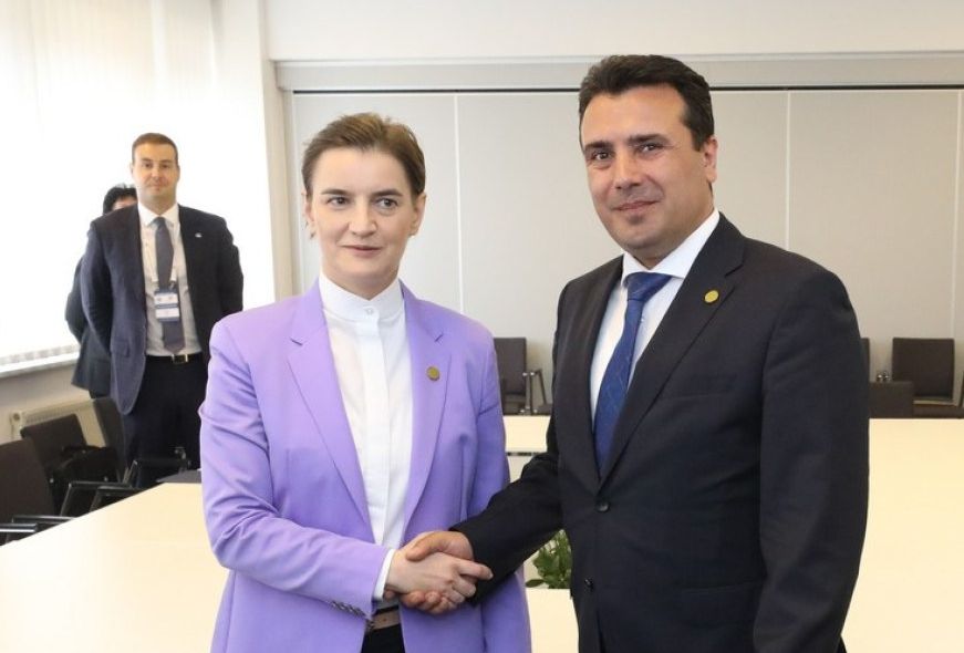 Ana Brnabić Észak-Macedóniában tárgyal