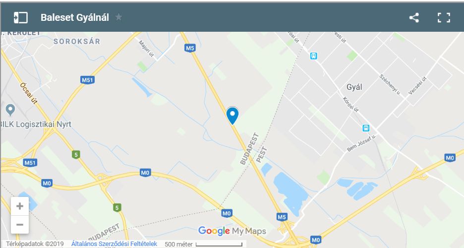 Torlódás Budapest felé az M5-ösön