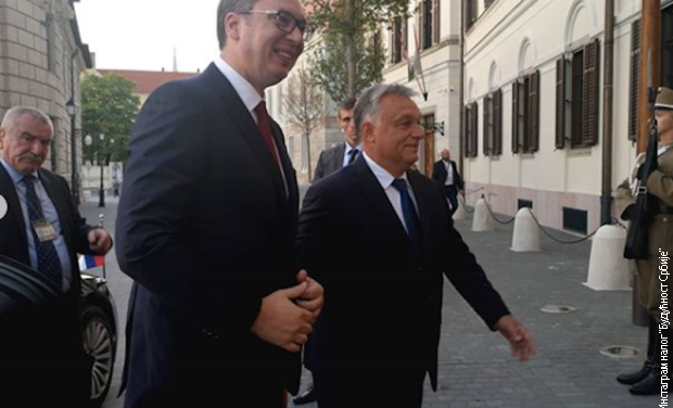 Aleksandar Vučićot, valamint a cseh és a szlovák miniszterelnököt fogadta Orbán Viktor