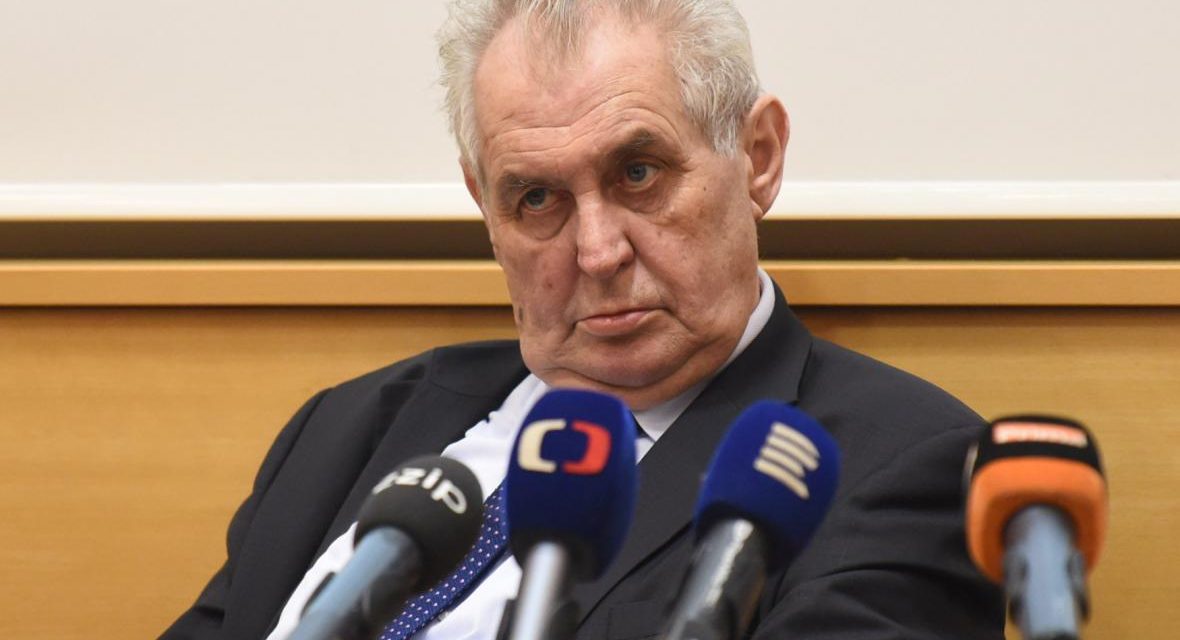 Novák Katalin kitünteti Milos Zeman leköszönő cseh államfőt