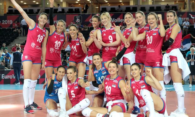 Elődöntős a szerb válogatott a női röplabda Európa-bajnokságon