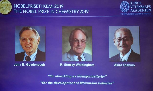 A lítiumion-akkumulátor kifejlesztéséért hárman kapják a kémiai Nobel-díjat