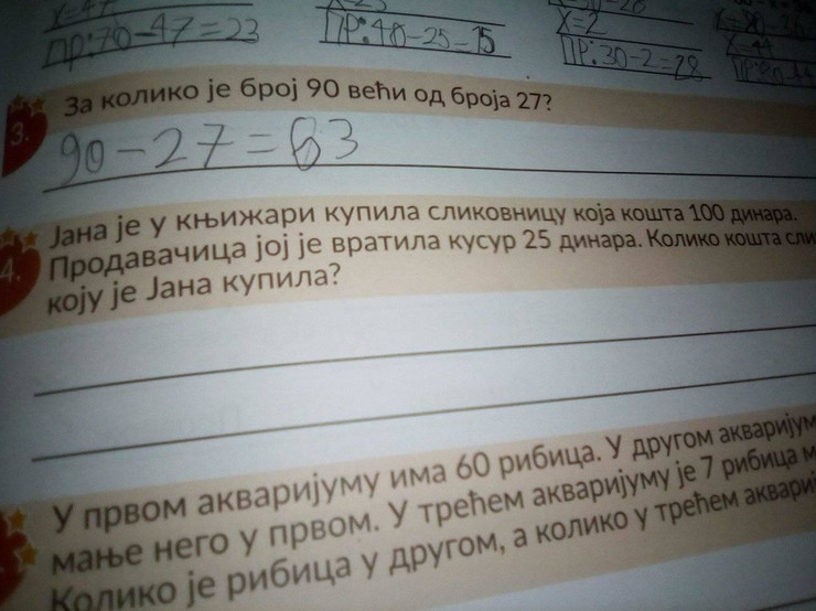 Zseniális matekpélda másodikos tanulóknak