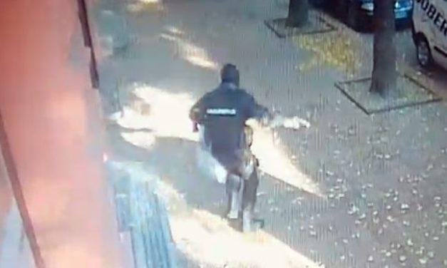 Szabadka: Videó a fegyveres bankrablásról