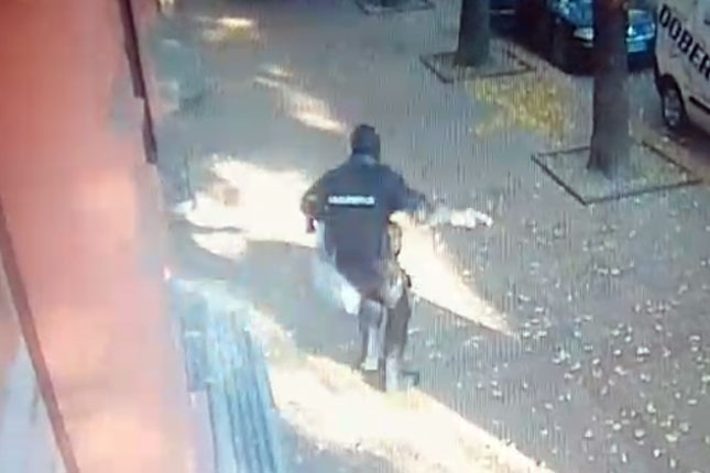 Szabadka: Videó a fegyveres bankrablásról