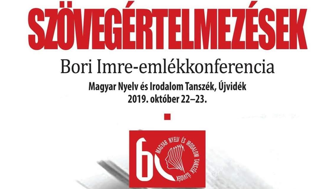 Bori Imre-emlékkonferencia