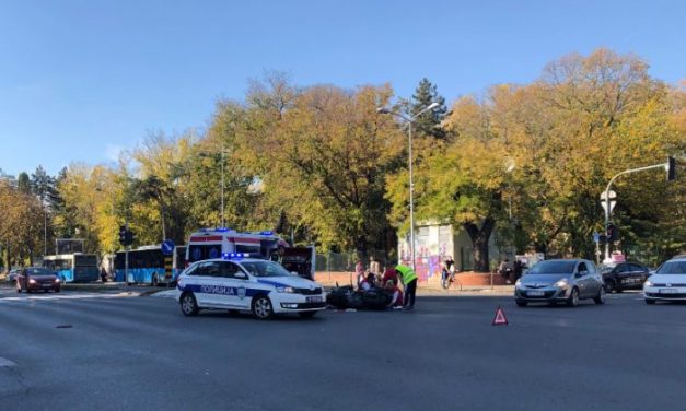 Újvidék: Súlyosan megsérült egy motoros a klinikai központnál