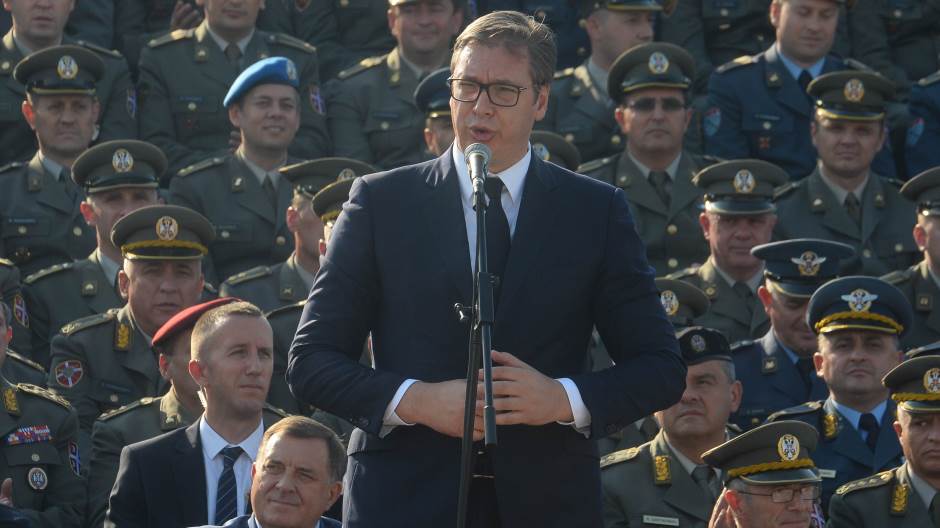 Vučić: Szerbia meg fogja tudni védeni légterét, területét és polgárait