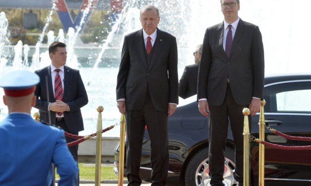 Megérkezett Erdogan