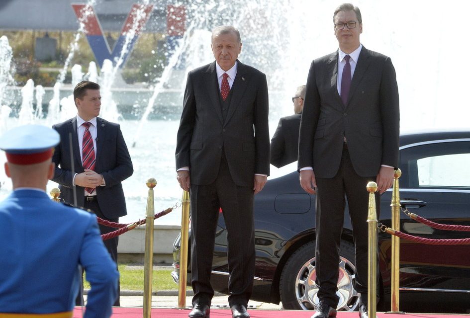 Megérkezett Erdogan