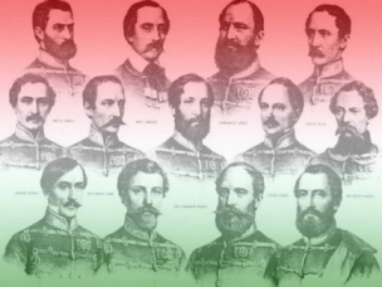 Az aradi vértanúkra emlékezünk