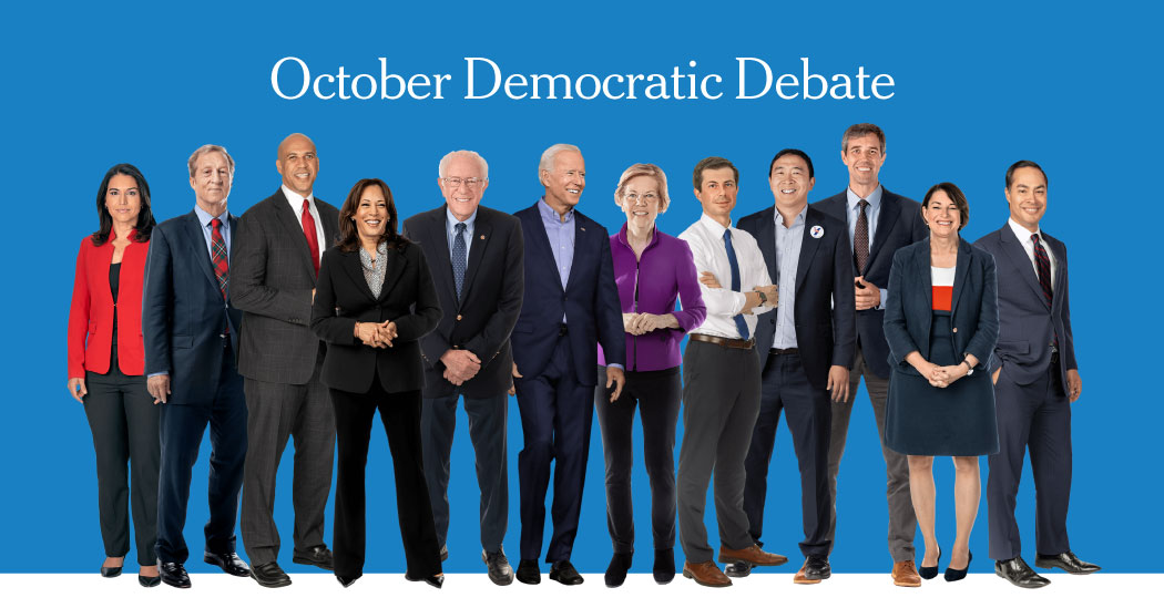 <span class="entry-title-primary">Éles vita, vitás élekkel</span> <span class="entry-subtitle">Tizenketten maradtak: Szűkülő mezőny a demokrata párti elnökjelöltek negyedik tévévitáján</span>