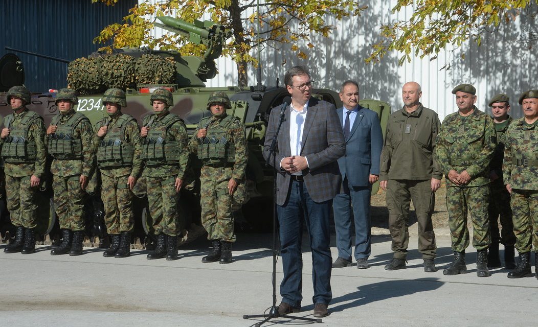 Vučić: Szerbia nem exportál több lőszert