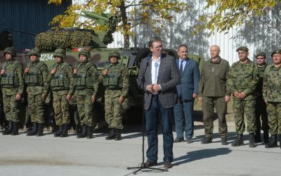 Vučić: Szerbia nem exportál több lőszert