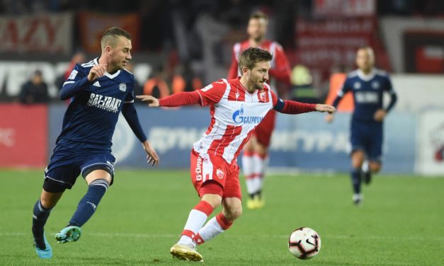 Kétgólos vereséget szenvedett a TSC Belgrádban