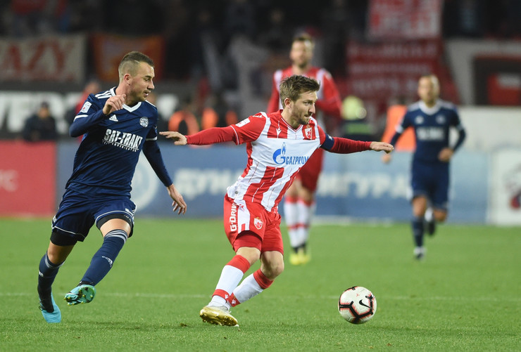 Kétgólos vereséget szenvedett a TSC Belgrádban