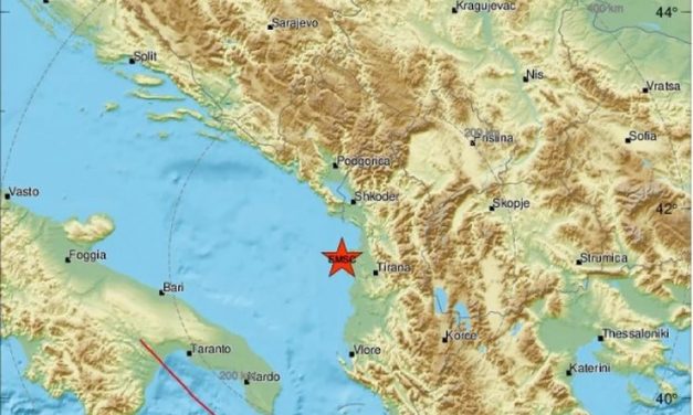 Újabb, ezúttal közepes erősségű földrengés rázta meg Albániát