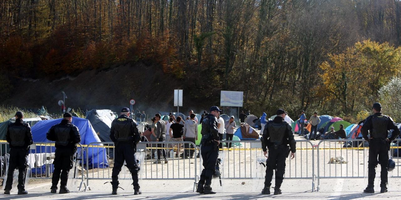 Meglőttek egy illegális bevándorlót a horvát rendőrök