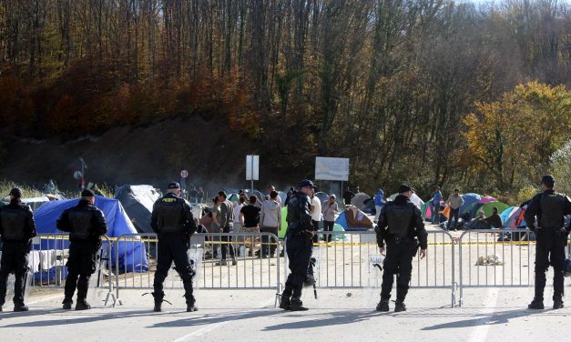 Meglőttek egy illegális bevándorlót a horvát rendőrök