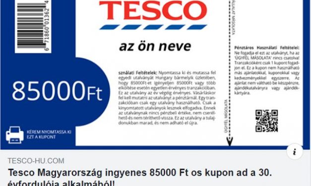 „Tescós-utalvány” – pedagógusok és igazgatók is bedőltek az átverésnek