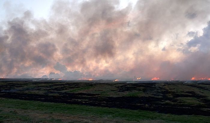 Nincs pénz az őszi munkálatokra, ezért égetik a földművesek a tarlót
