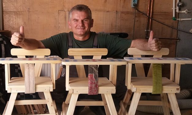 A belcsényi asztalos ismét rendkívüli gesztust tett