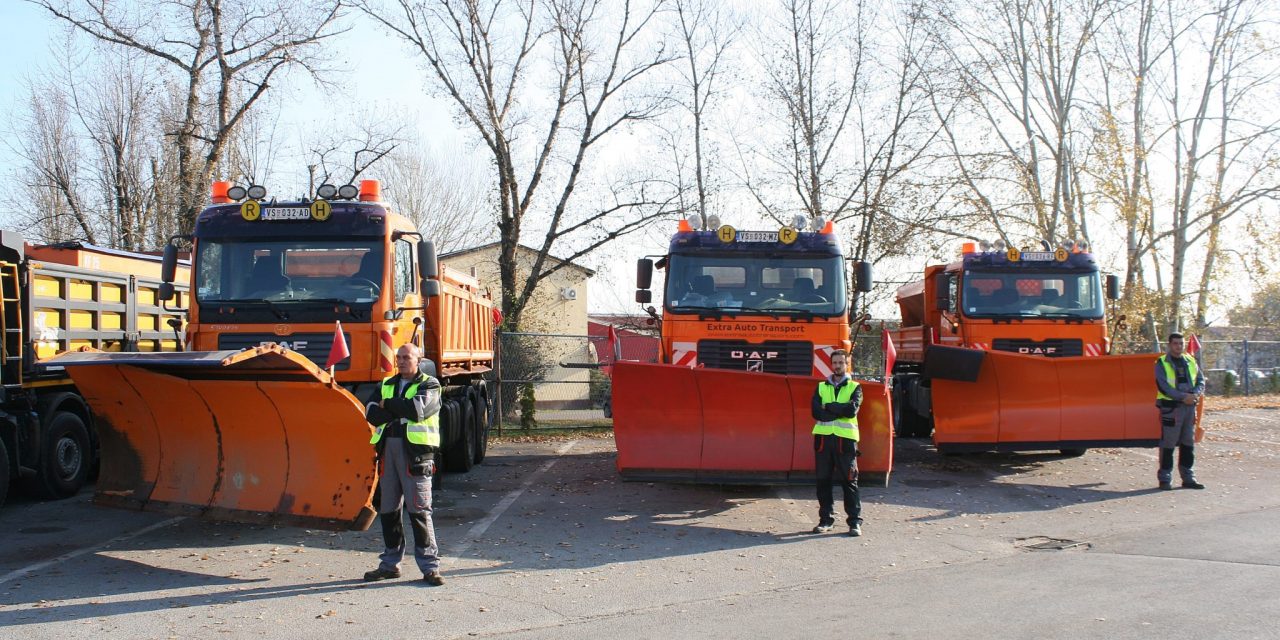 Szabadka: A téli szolgálat felkészült a rá váró feladatokra