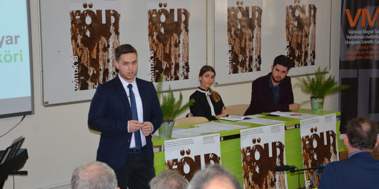 <span class="entry-title-primary">A Föld, a por, a sár jegyében</span> <span class="entry-subtitle">Lezajlott a 18. a Vajdasági Magyar Tudományos Diákköri Konferencia</span>