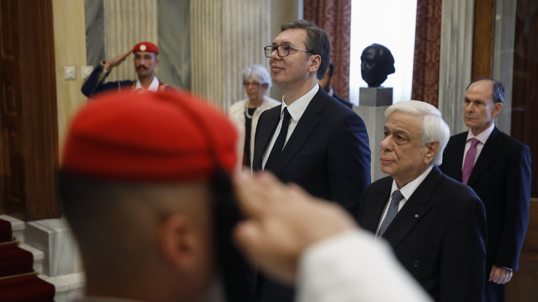 Aleksandar Vučić megkezdte kétnapos görögországi látogatását