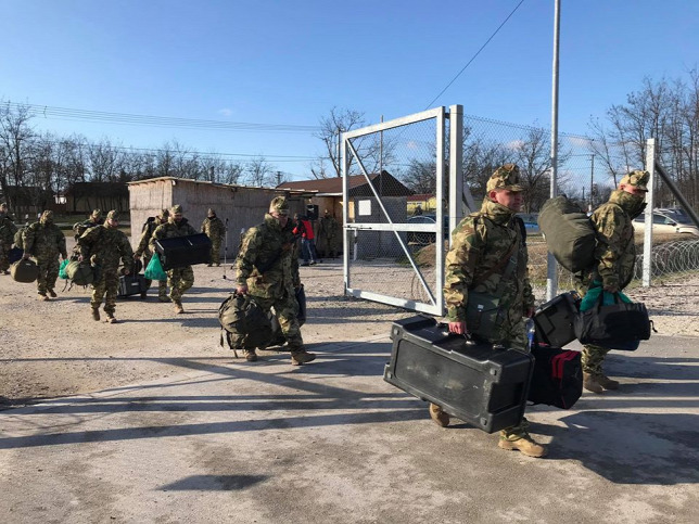 A magyar állam megduplázta a déli határt védő katonák számát