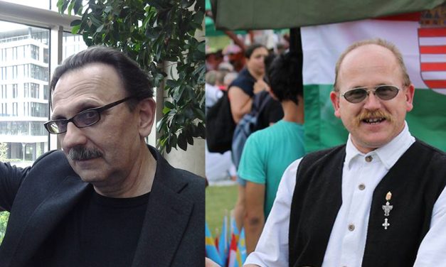 A Kultúra Lovagja címben részesült Léphaft Pál és Micsik Béla