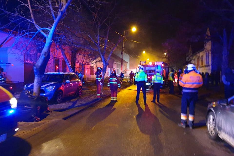 Négy gyermek halt meg egy lakástűzben Temesváron (videó)