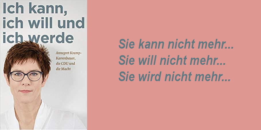 <span class="entry-title-primary">AKK már nem akar…</span> <span class="entry-subtitle">Mi jön Kramp-Karrenbauer után? – Felfordulás Berlinben, űr az Unióban</span>