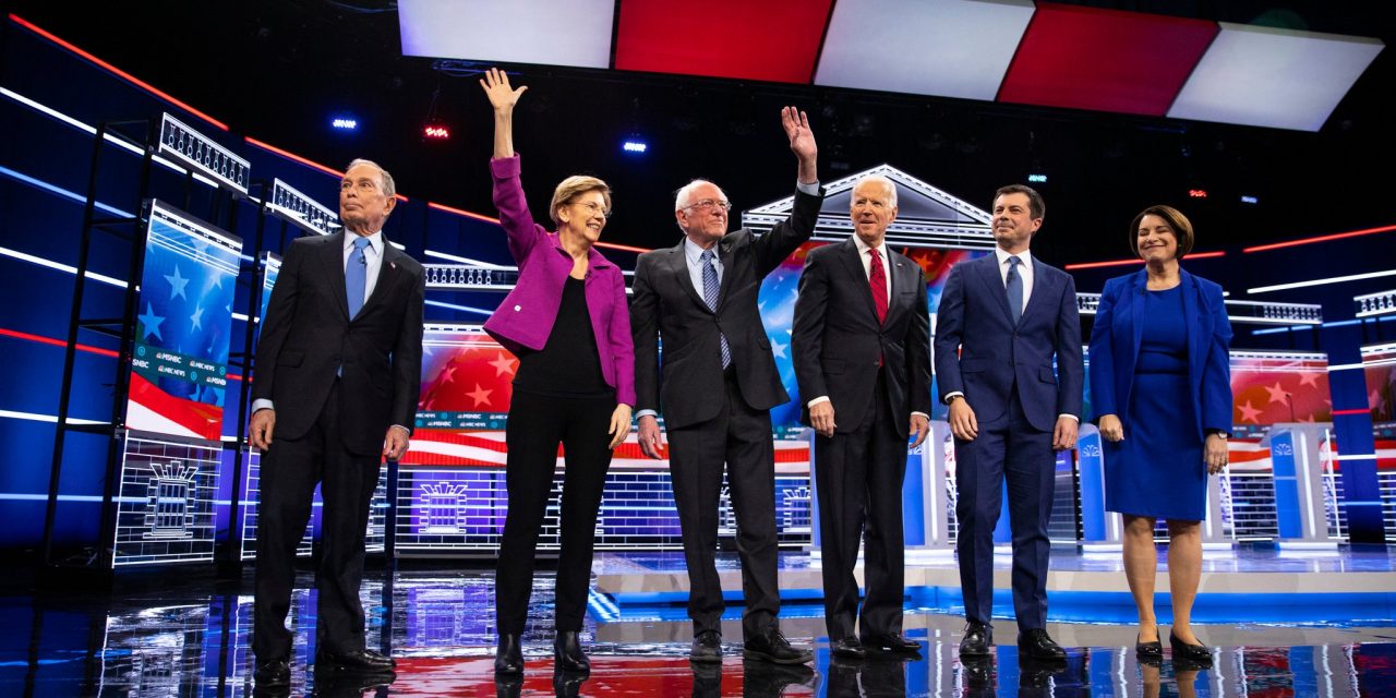 <span class="entry-title-primary">Rázós szikrázás Las Vegasban</span> <span class="entry-subtitle">Az eddigi legkeményebb körtüzet hozta a demokrata elnökjelöltségért indulók kilencedik tévévitája</span>