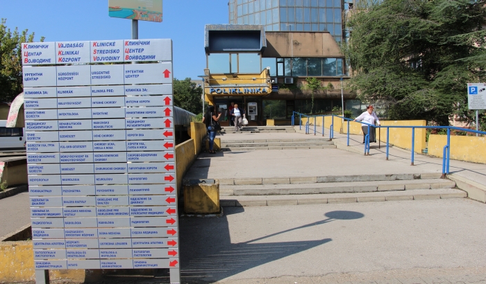 Nem működnek a telefonok a Vajdasági Klinikai Központban